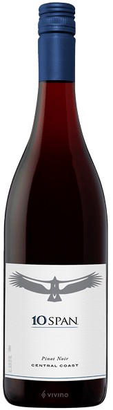 10 Span Central Coast Pinot Noir 2015
