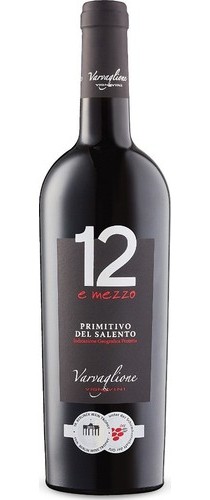 12 E Mezzo Primitivo del Salento 2015