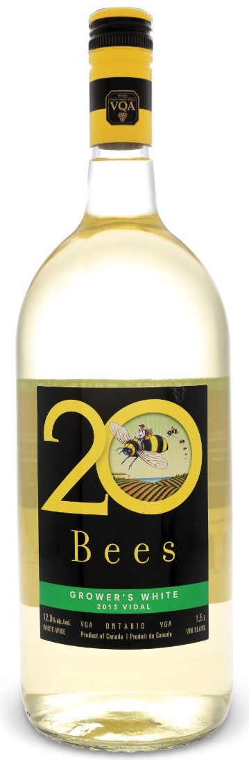 20 Bees Grower's White VQA
