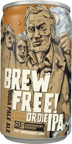 21st Amendment Brew Free! or Die IPA