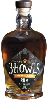 3 Howls Gold Label Rum