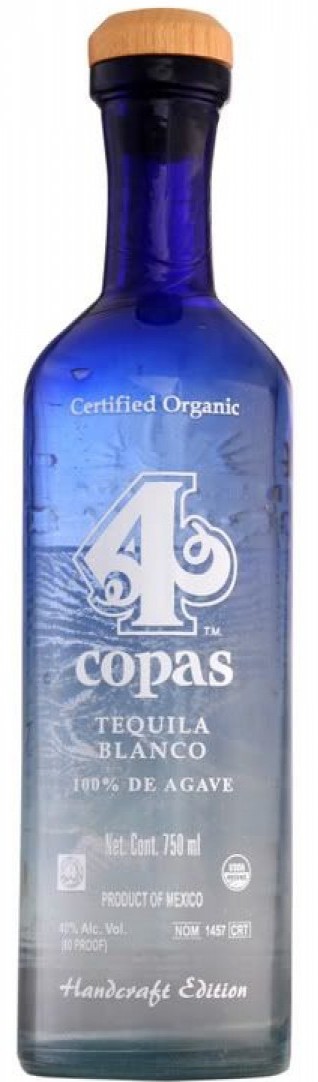 4 Copas Tequila Blanco
