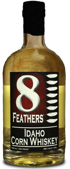 8 Feathers Idaho Corn Whiskey