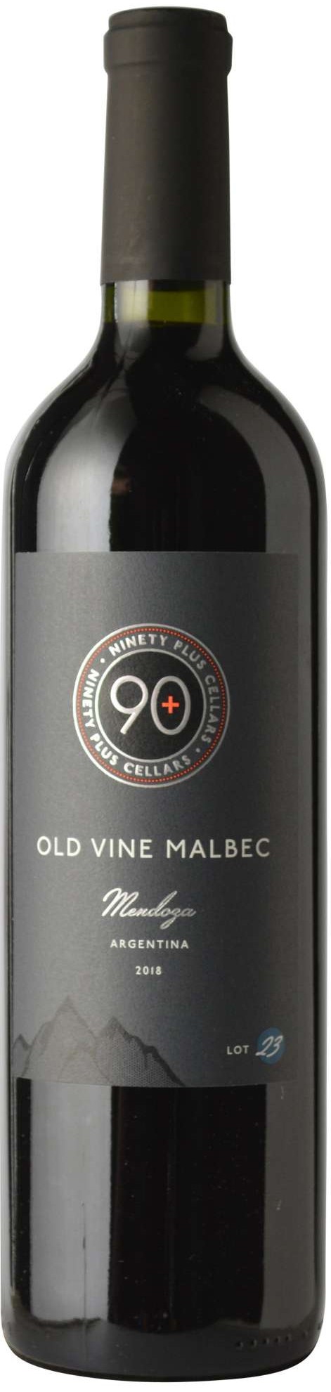 90+ Cellars Lot 23 Old Vine Malbec 2019