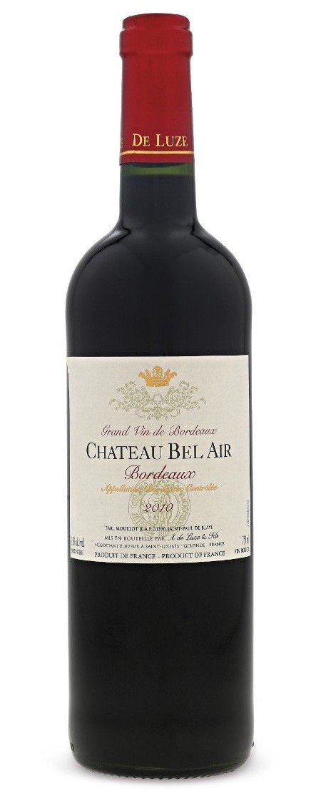 A de Luze & Fils Chateau Bel Air Bordeaux Aoc