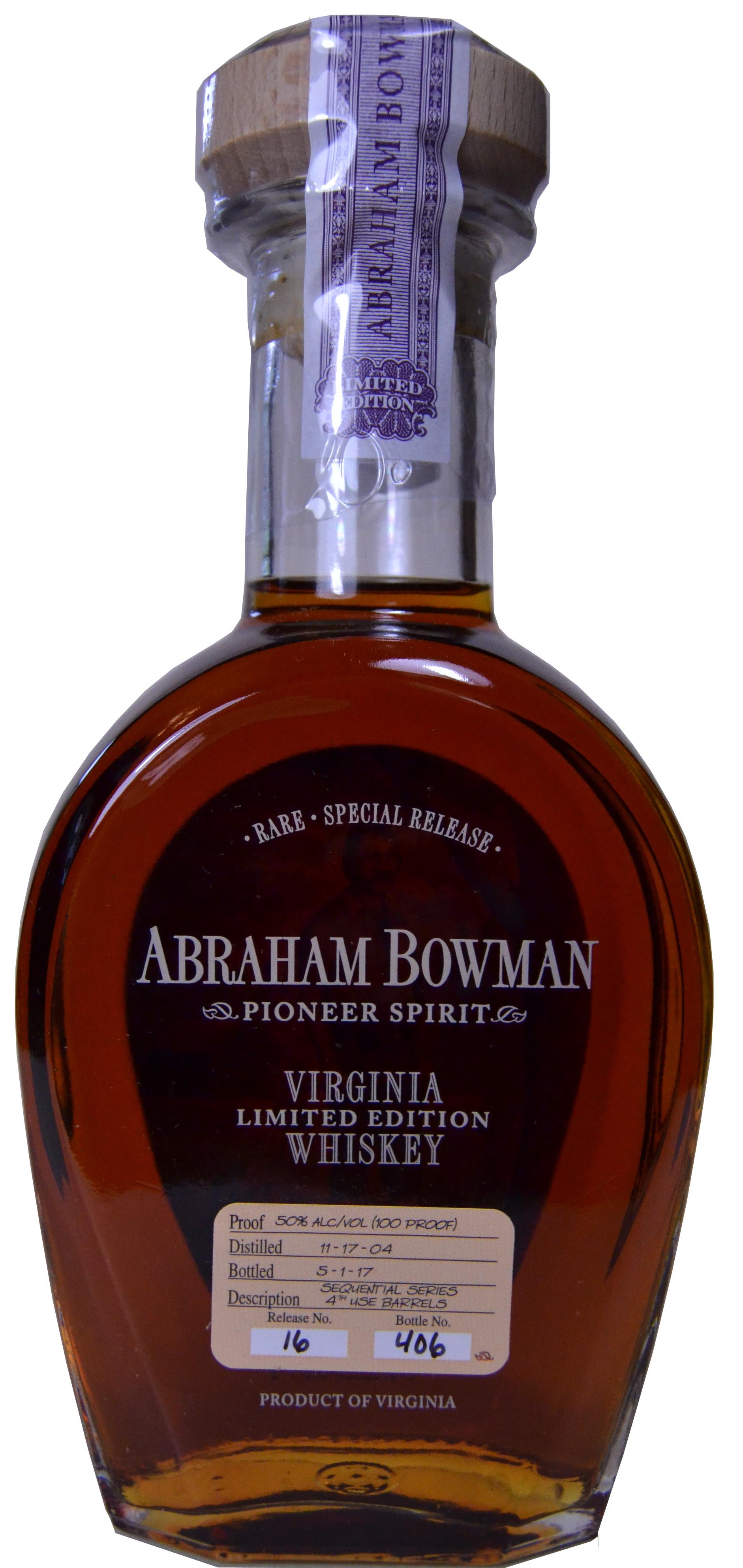 Abraham Bowman Sequential Series 4th Use Barrels