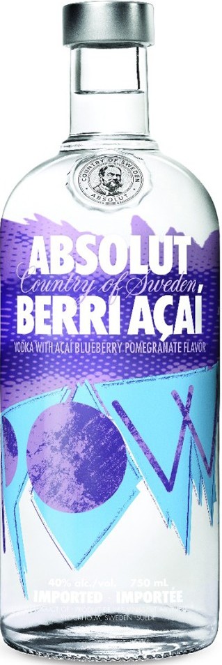 Absolut Berri Acai 1.0L