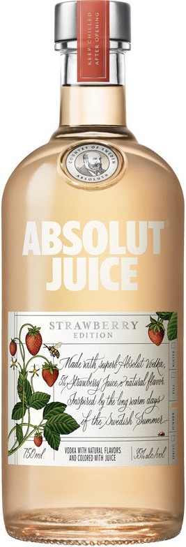 Absolut Juice Strawberry Edition