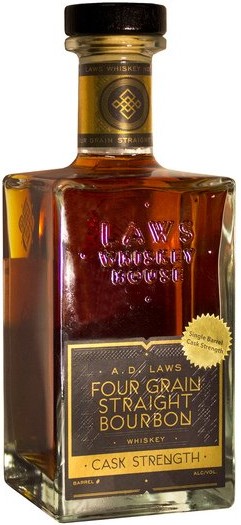 A.D. Laws Four Grain Straight Bourbon Cask Strength