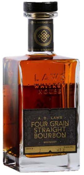 A.D. Laws Four Grain Straight Bourbon Whiskey