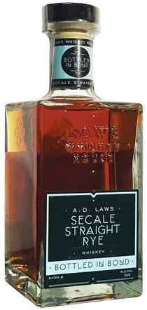 A.D. Laws Secale Straight Rye Whiskey
