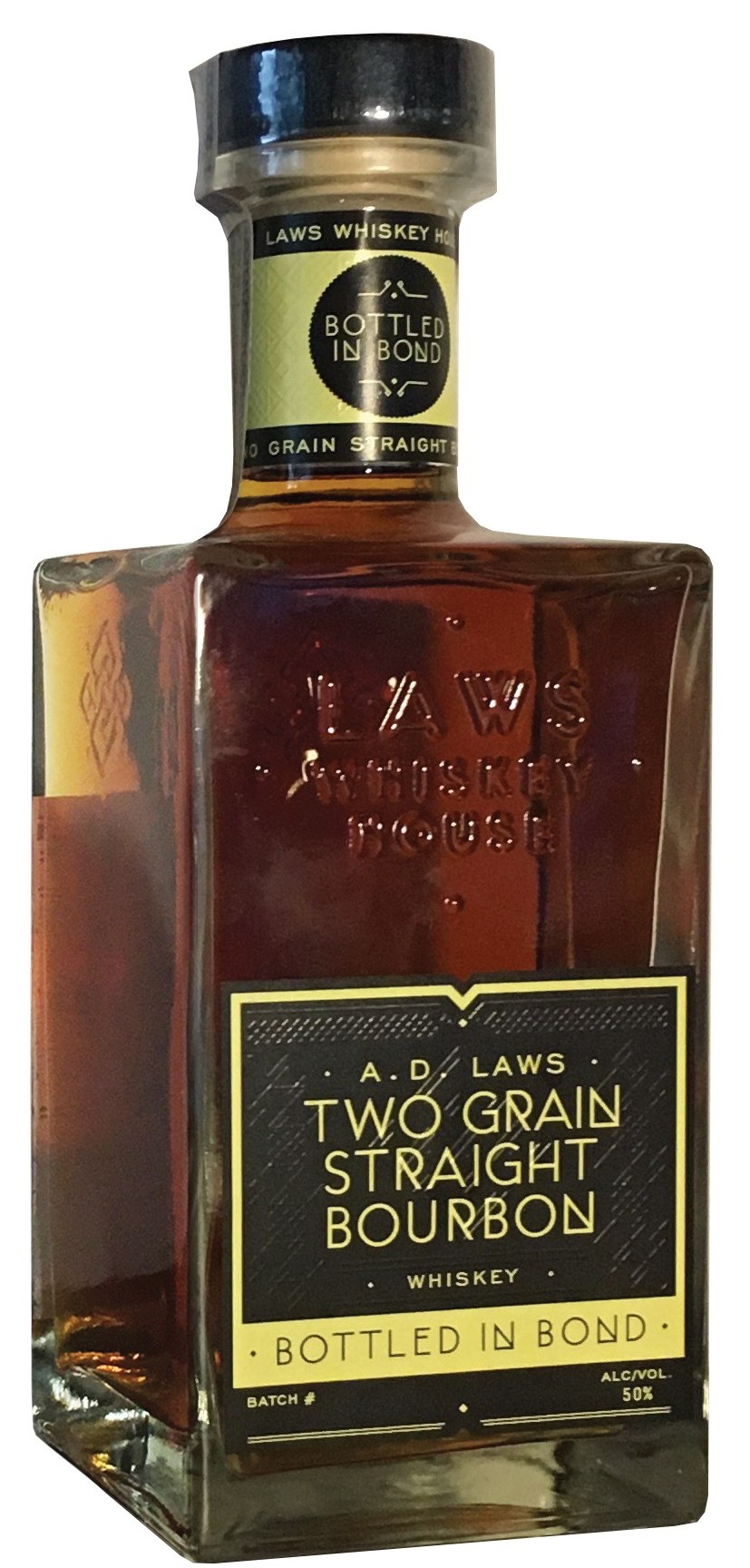 A.D. Laws Two Grain Straight Bourbon Whiskey