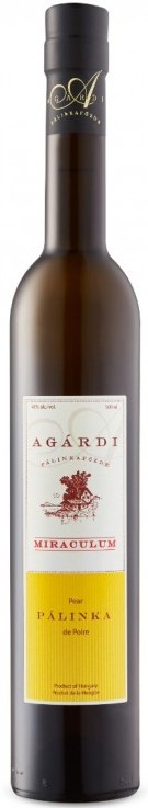 Agardi Miraculum Pear Palinka