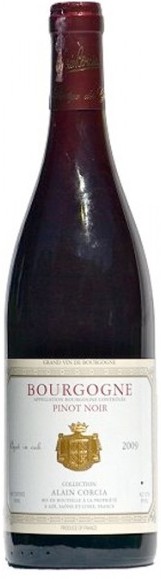 Alain Corcia Bourgogne Rouge 2017