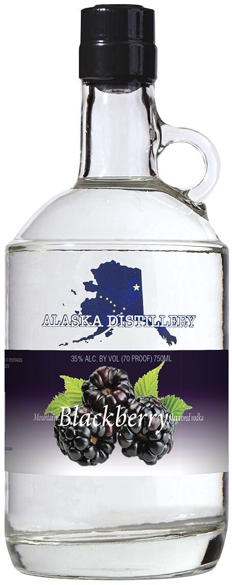 Alaska Distillery Blackberry Vodka