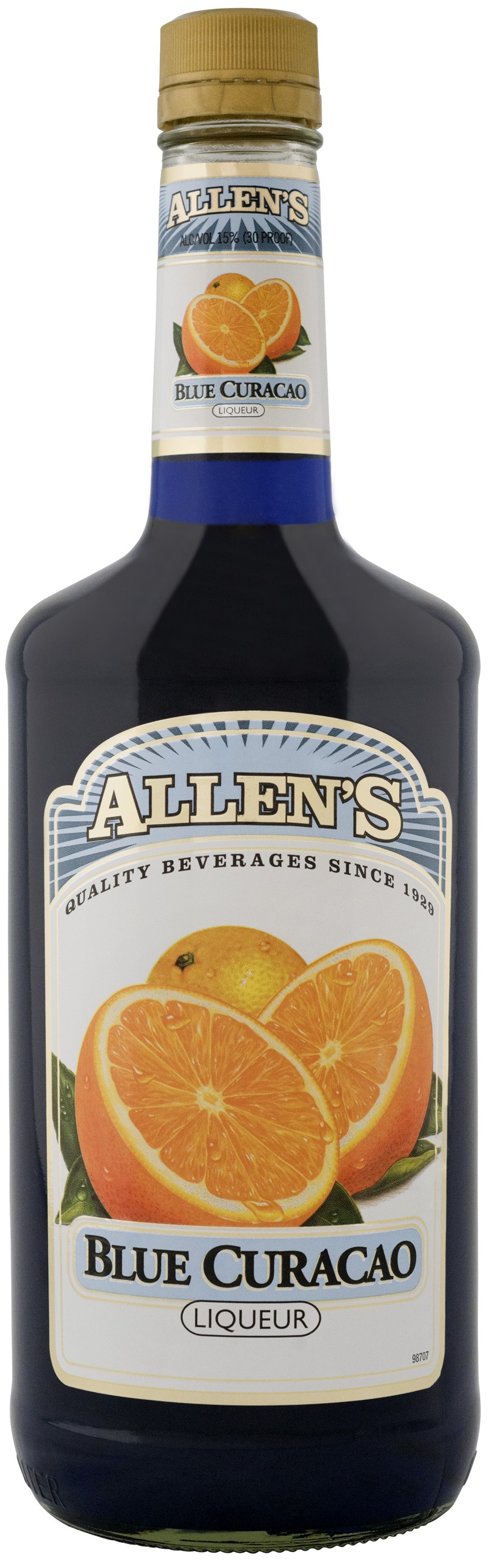 Allen's Blue Curacao Liqueur