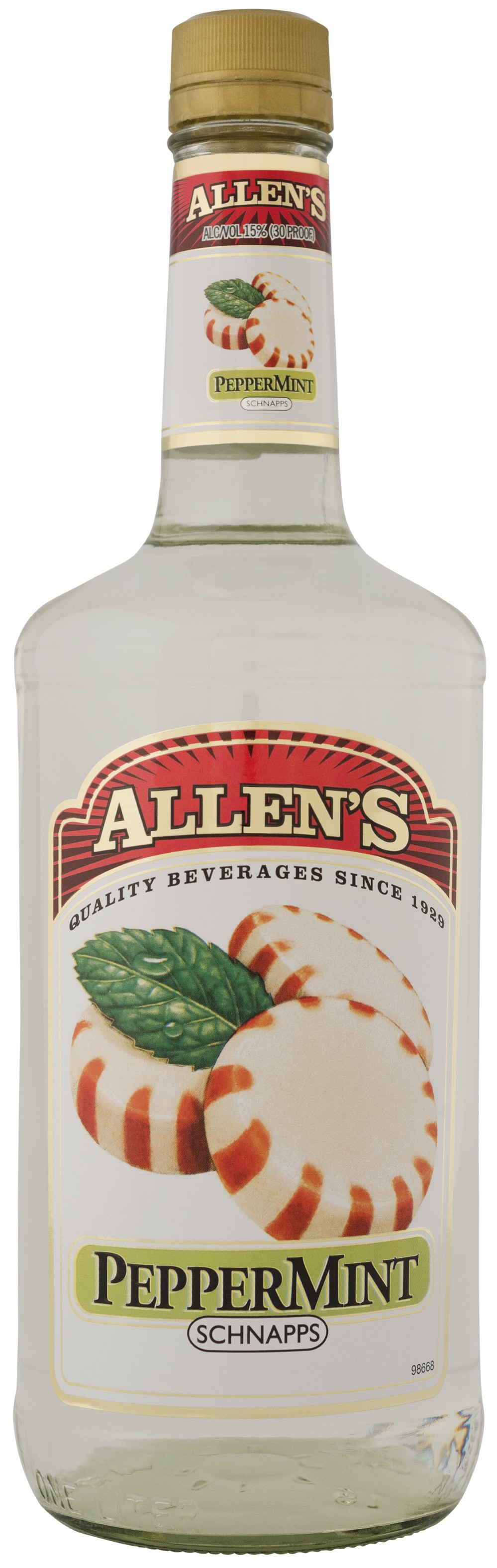 Allen's Peppermint Liqueur