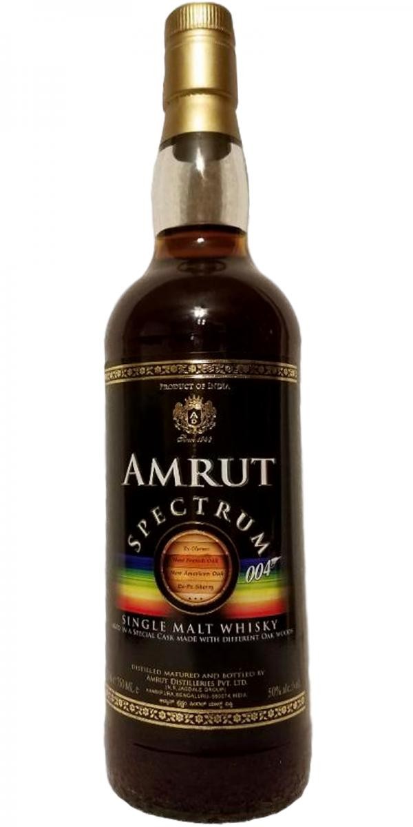 Amrut Spectrum 004 Single Malt Whiskey