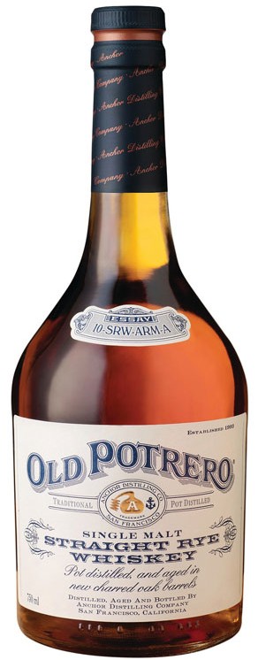 Anchor Distilling Old Potrero Single Malt Straight Rye Whiskey