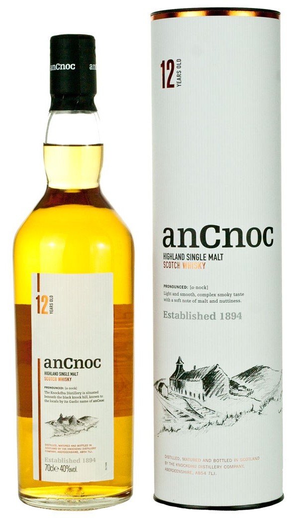 Ancnoc 12 Year Old Highland Single Malt