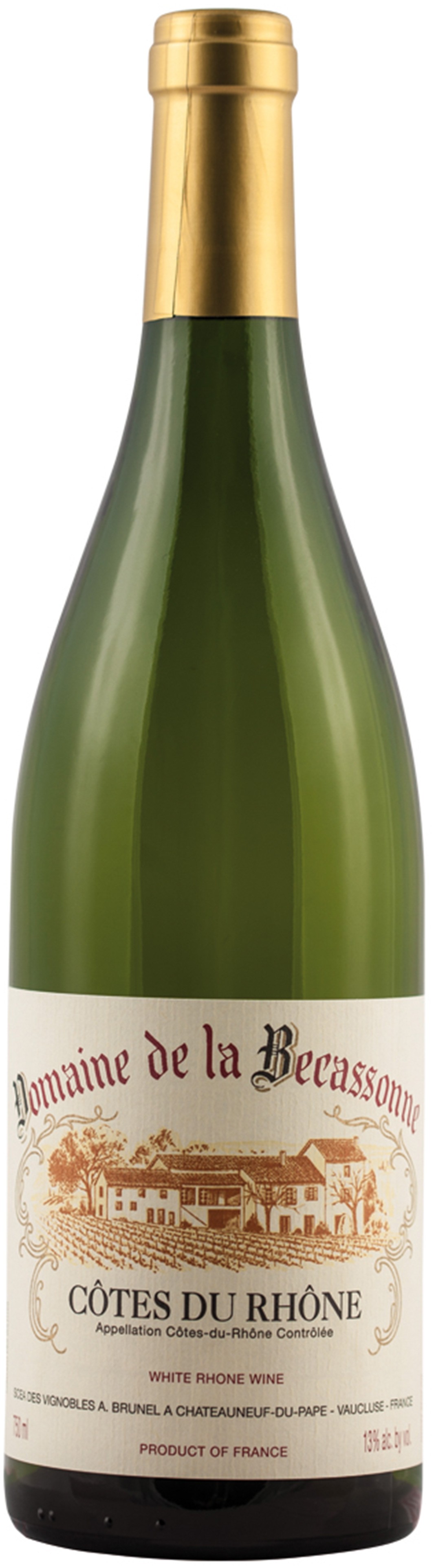 Andre Brunel Cotes Du Rhone Becassonne Blanc