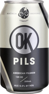 Anthem Brewing Company OK Pils