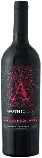 Apothic Cabernet Sauvignon 2018 750mL