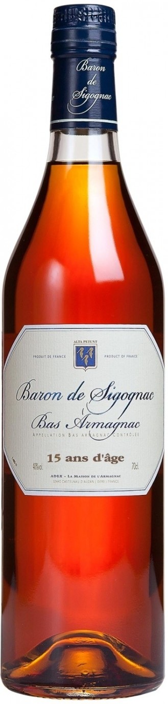 Armagnac Baron de Sigognac 15 YO