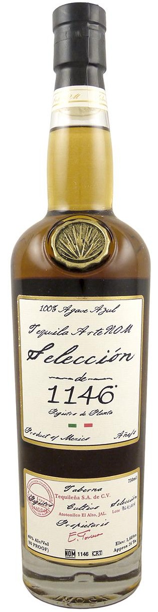 ArteNOM Seleccion 1146 Anejo Tequila