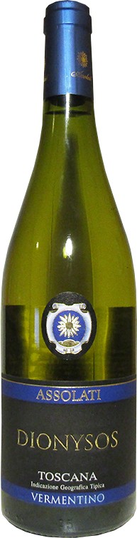 Assolati Vermentino Toscana Dionysos 2017