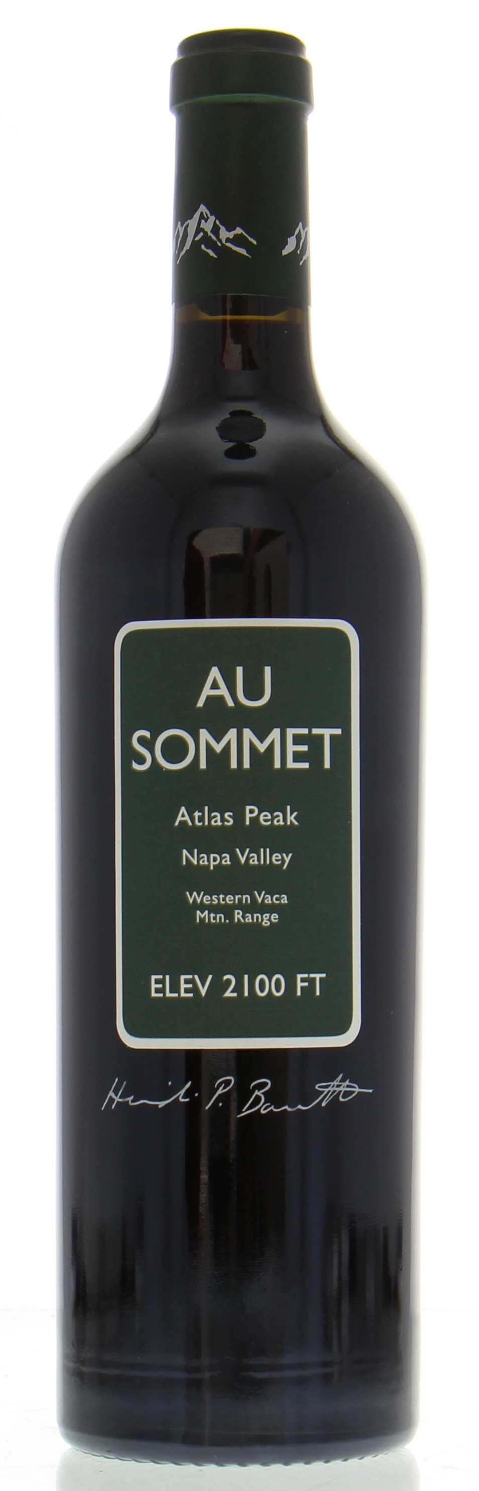 Au Sommet Atlas Peak Cabernet Sauvignon