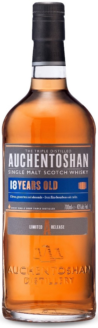 Auchentoshan 18 Year Old Whiskey