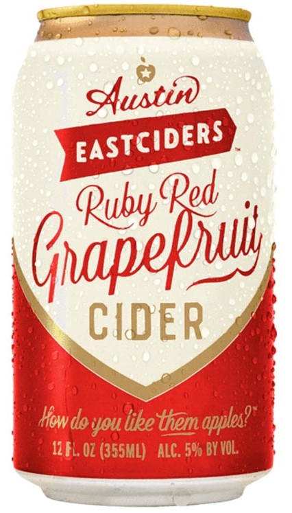 Austin Eastciders Ruby Red Grapefruit Cider
