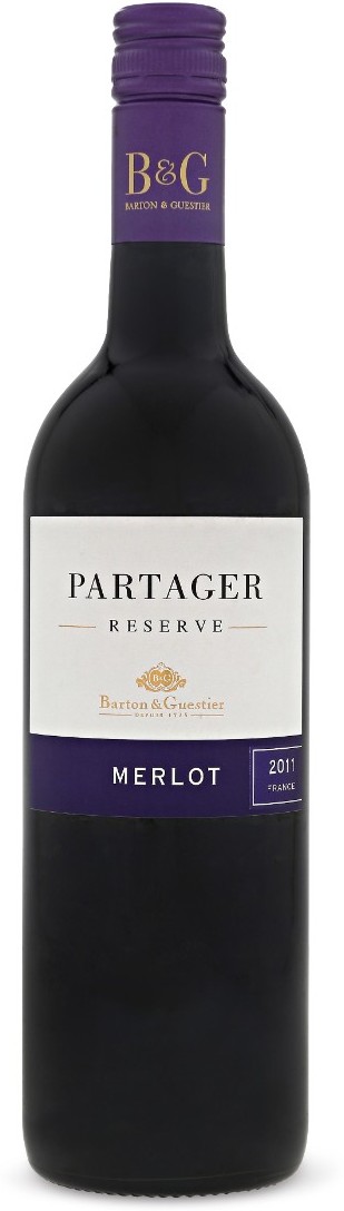 B & G Partager Domaine La Gardie Merlot