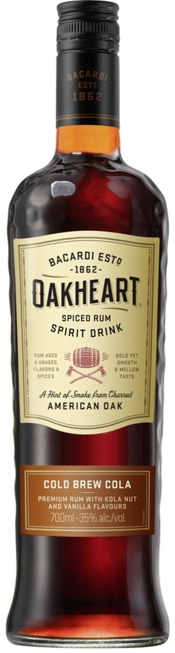 Bacardi Oakheart & Cola