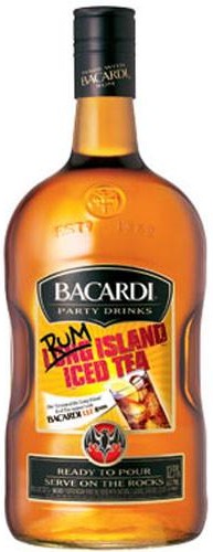 Bacardi Rum Island Ice Tea