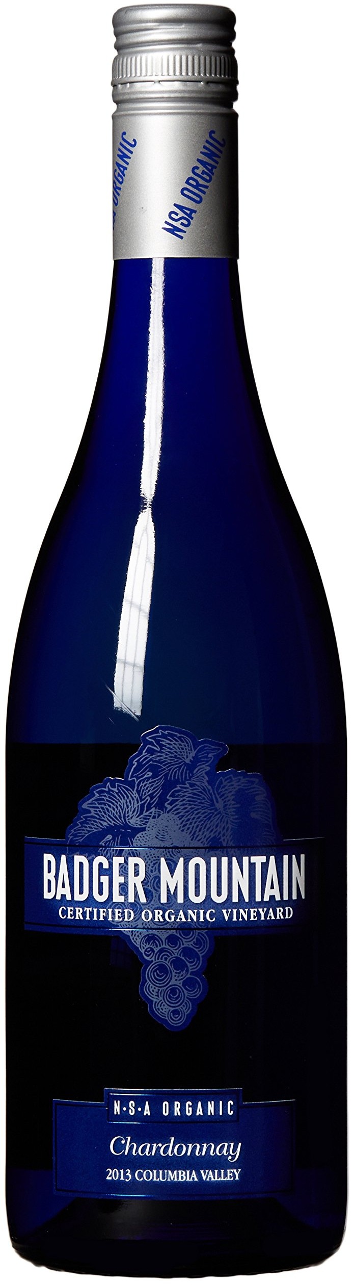 Badger Mountain Chardonnay, USDA Organic, No Sulfites Added 2016