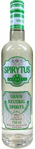 Bak's Spirytus Grain Neutral Spirit