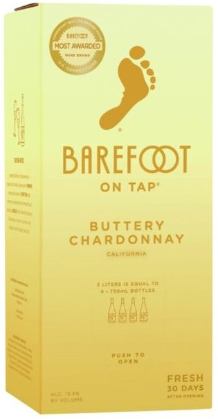 Barefoot Buttery Chardonnay 3.0L