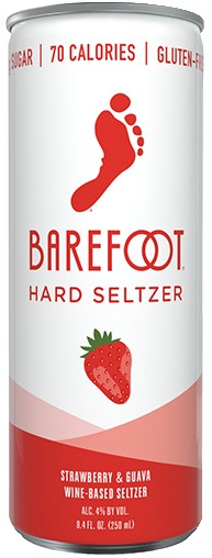 Barefoot Strawberry & Guava Hard Seltzer