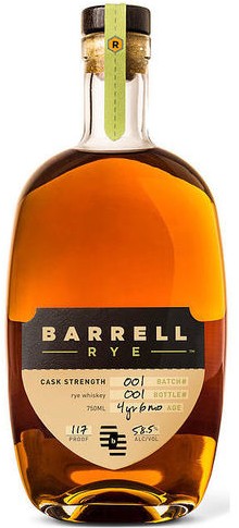 Barrell Rye Batch 001
