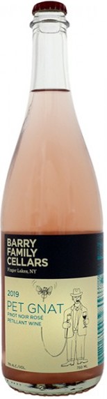 Barry Family Cellars Pinot Noir Rose 'Pet Gnat' Petillant 2019