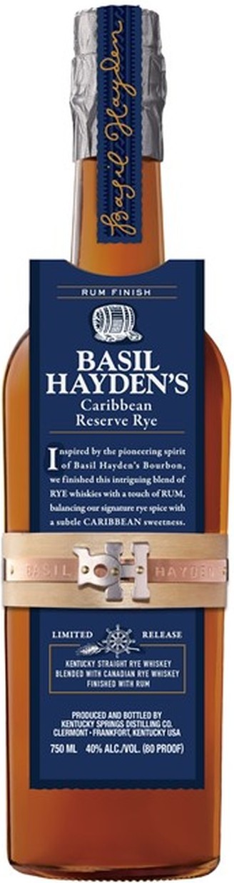 Basil Hayden's Caribbean Reserve Rye