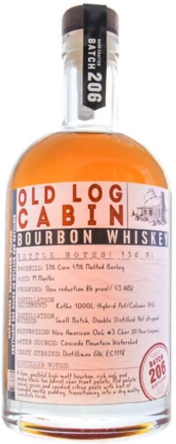 Batch 206 Old Log Cabin Single Barrel Bourbon