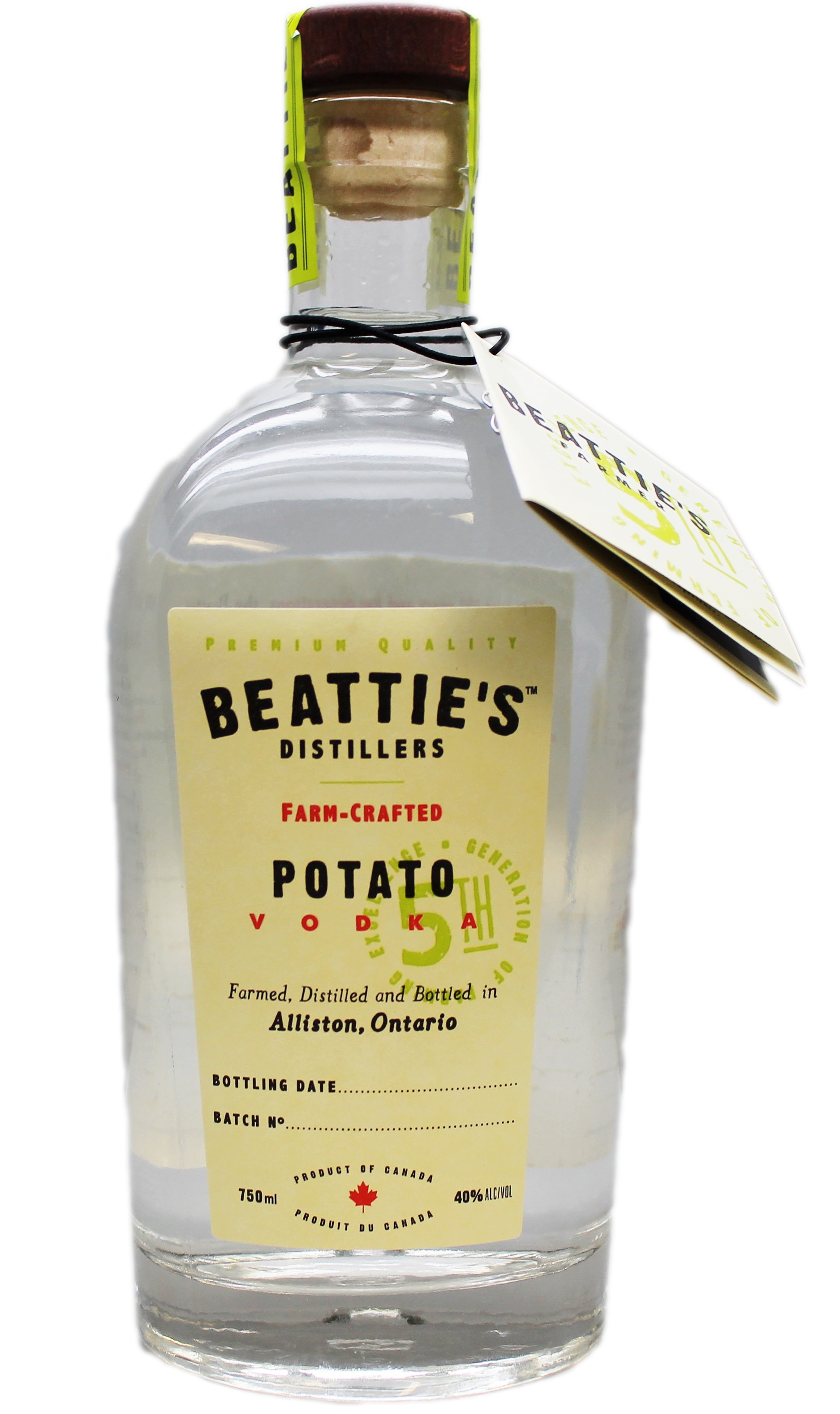 Beatties Farm Crafted Potato Vodka