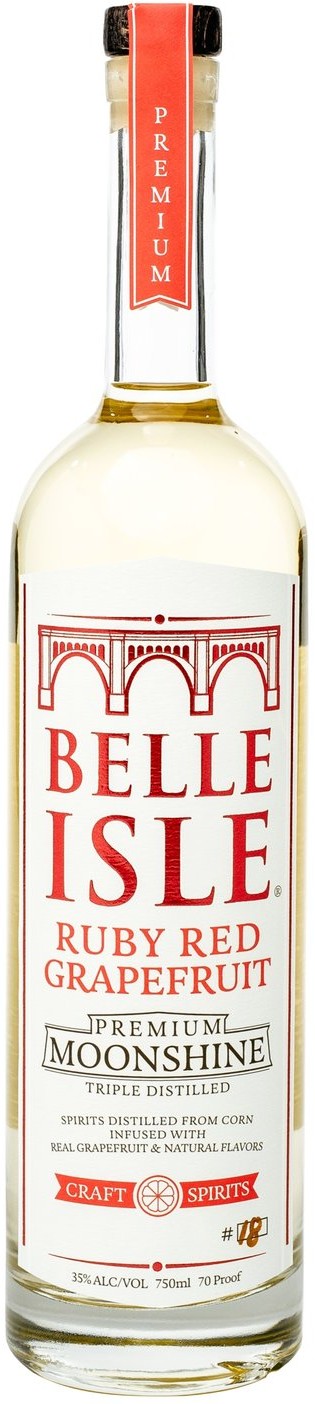 Belle Isle Ruby Red Grapefruit Moonshine