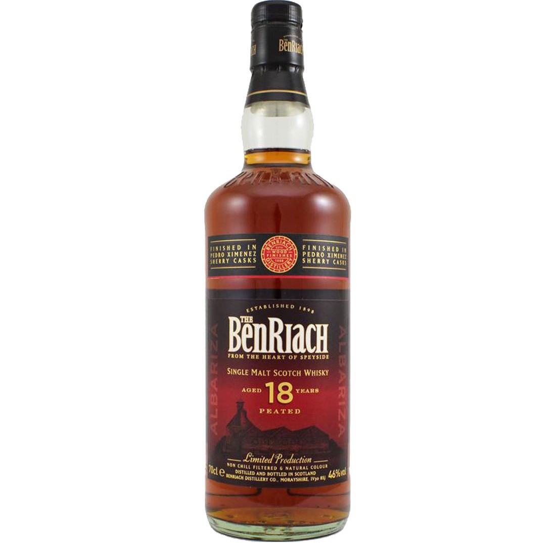 BenRiach Albariza Peated 18 Year Scotch Whisky