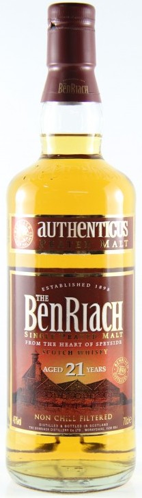 BenRiach Authenticus 21 Year