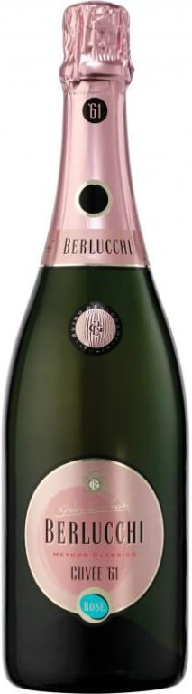 Berlucchi Cuvee 61 Brut Rose