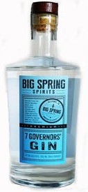 Big Spring Spirits 7 Governors' Gin
